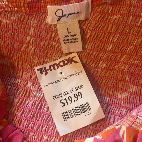 New! Japna Maxi Dress One Shoulder Size Medium - Picture 7 of 7